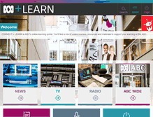 Tablet Screenshot of abclearning.net.au